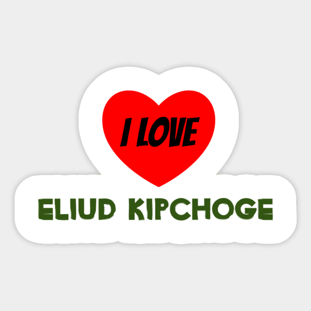 eliud kipchoge s Sticker by BreanRothrock